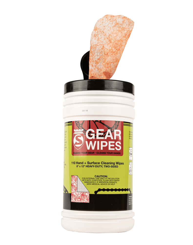 SILCA GEAR WIPES CANISTER (110 SHEETS)