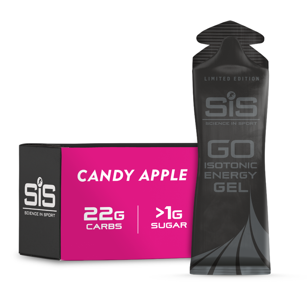 SIS GO ISOTONIC ENERGY GEL CANDY APPLE 6 PACK